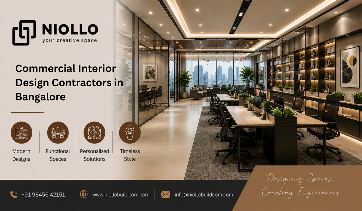 Commercial Interior Design Contractors in Bangalore