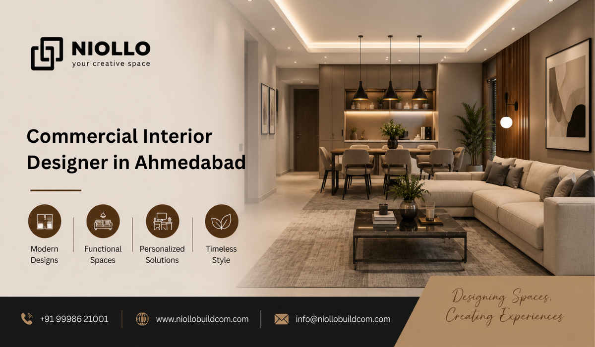 Commercial Interior Designer in Ahmedabad