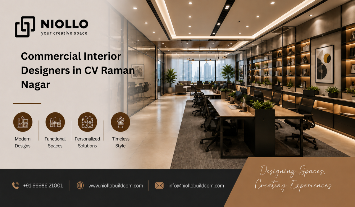  Commercial Interior Designers in CV Raman Nagar