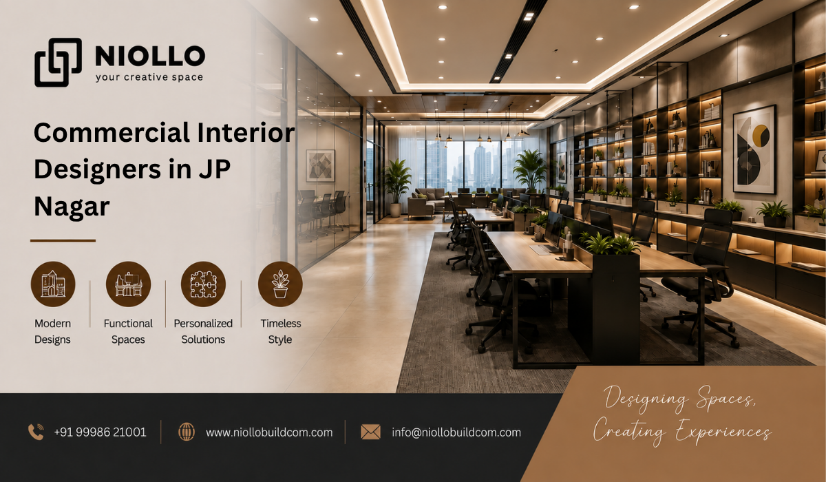  Commercial Interior Designers in JP Nagar