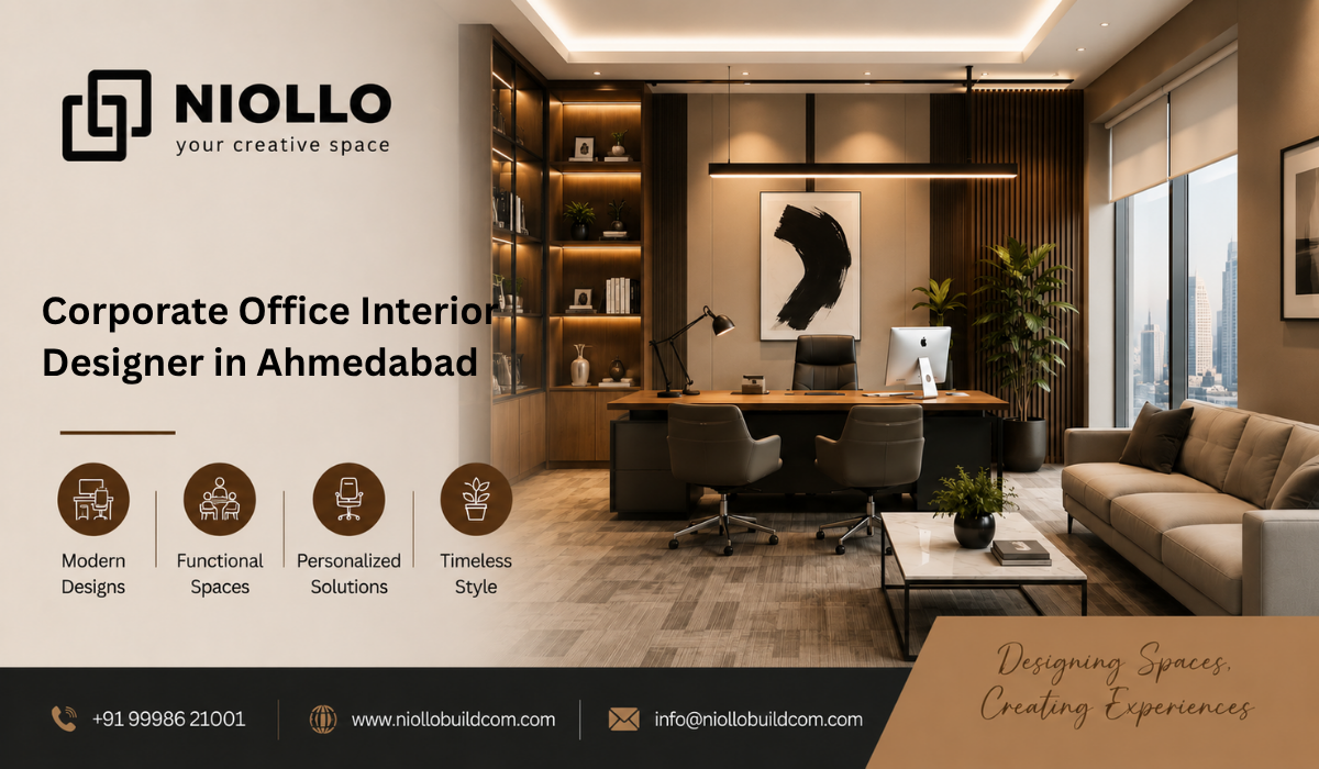 Corporate Office Interior Designer in Ahmedabad