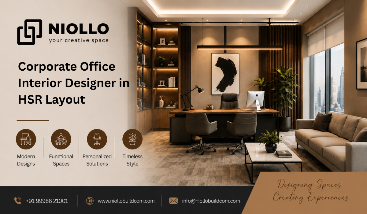  Corporate Office Interior Designer in HSR Layout