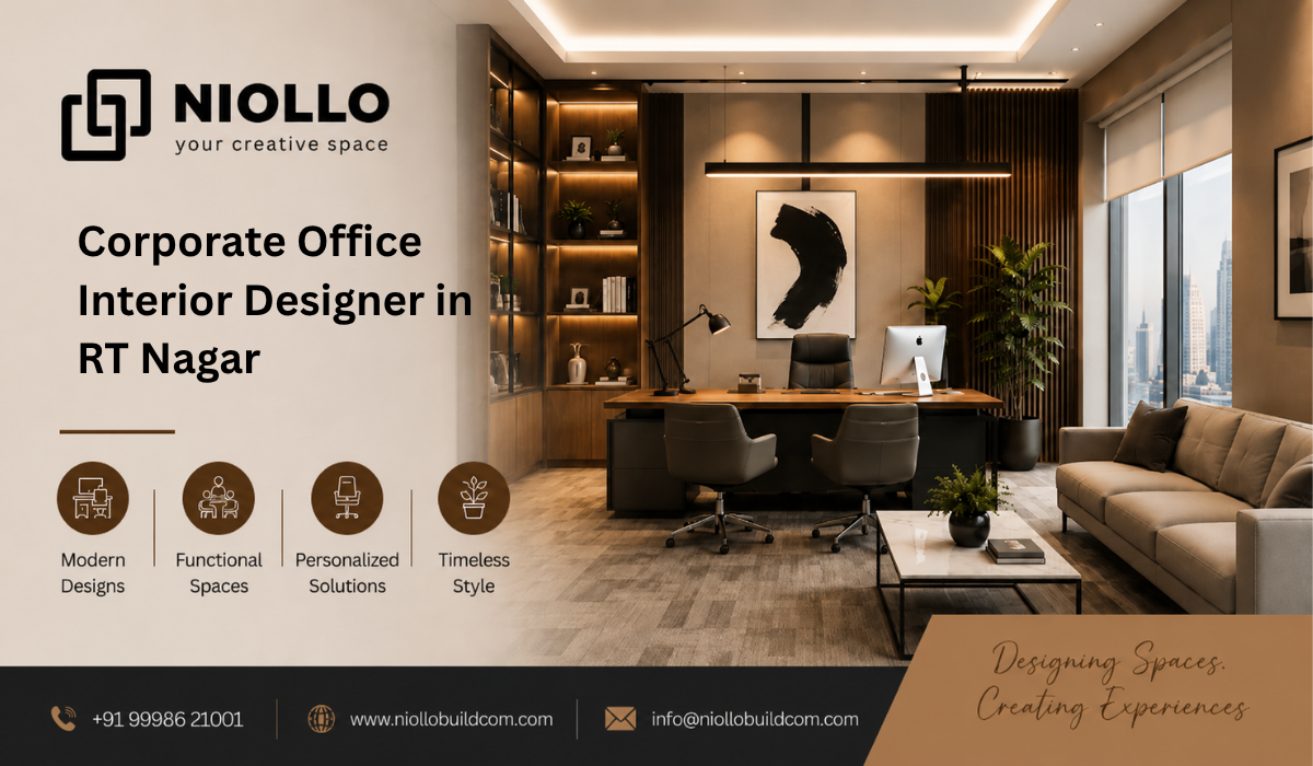  Corporate Office Interior Designer in RT Nagar