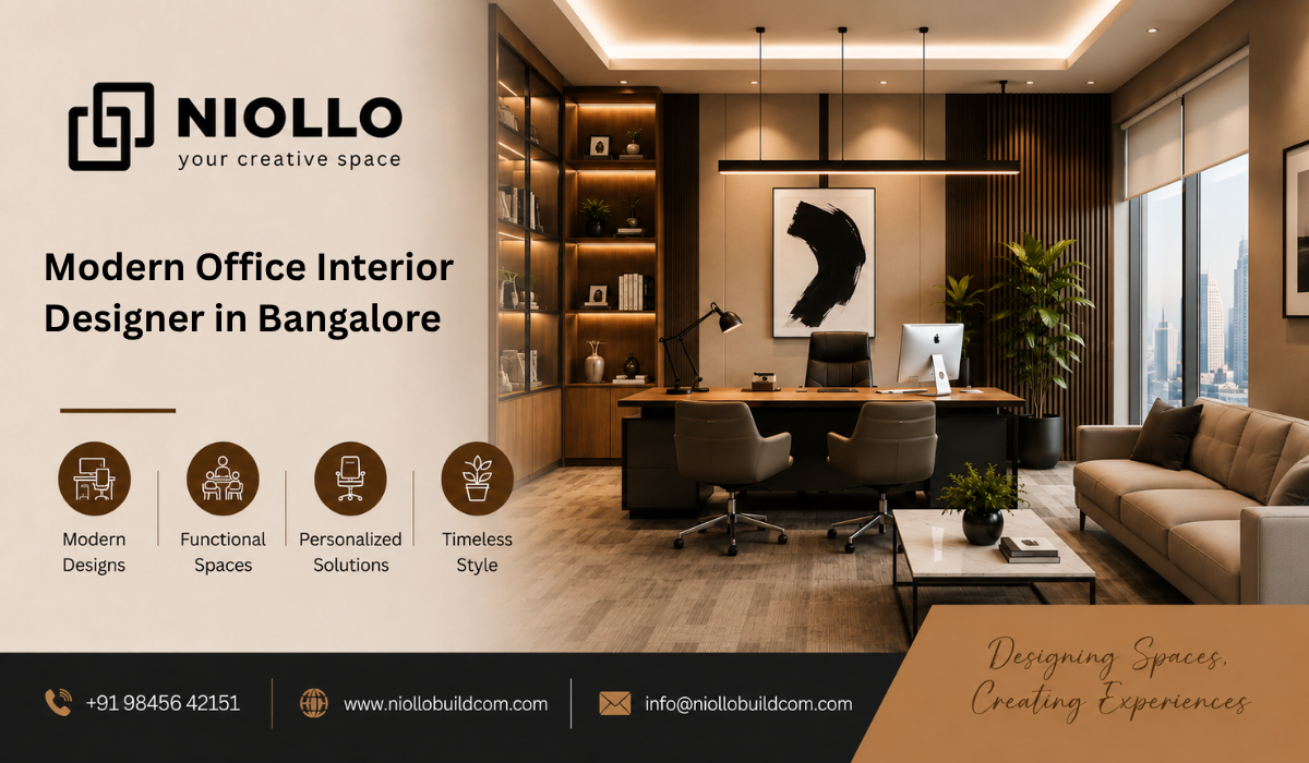 Modern Office Interior Designer in Bangalore