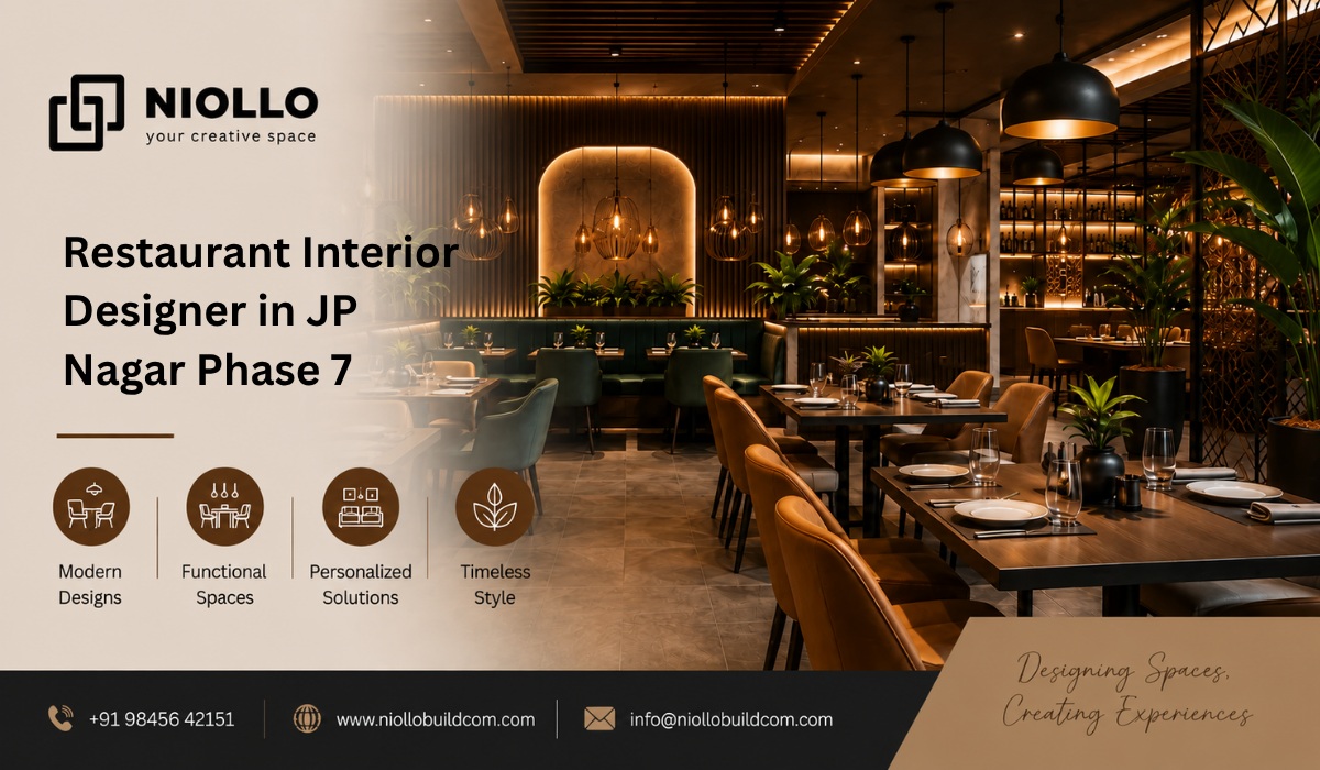  Restaurant Interior Designer in JP Nagar Phase 7