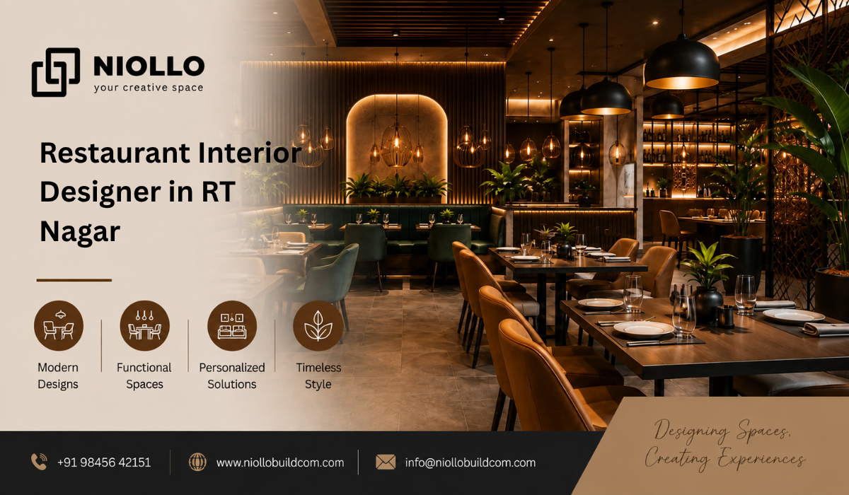  Restaurant Interior Designer in RT Nagar