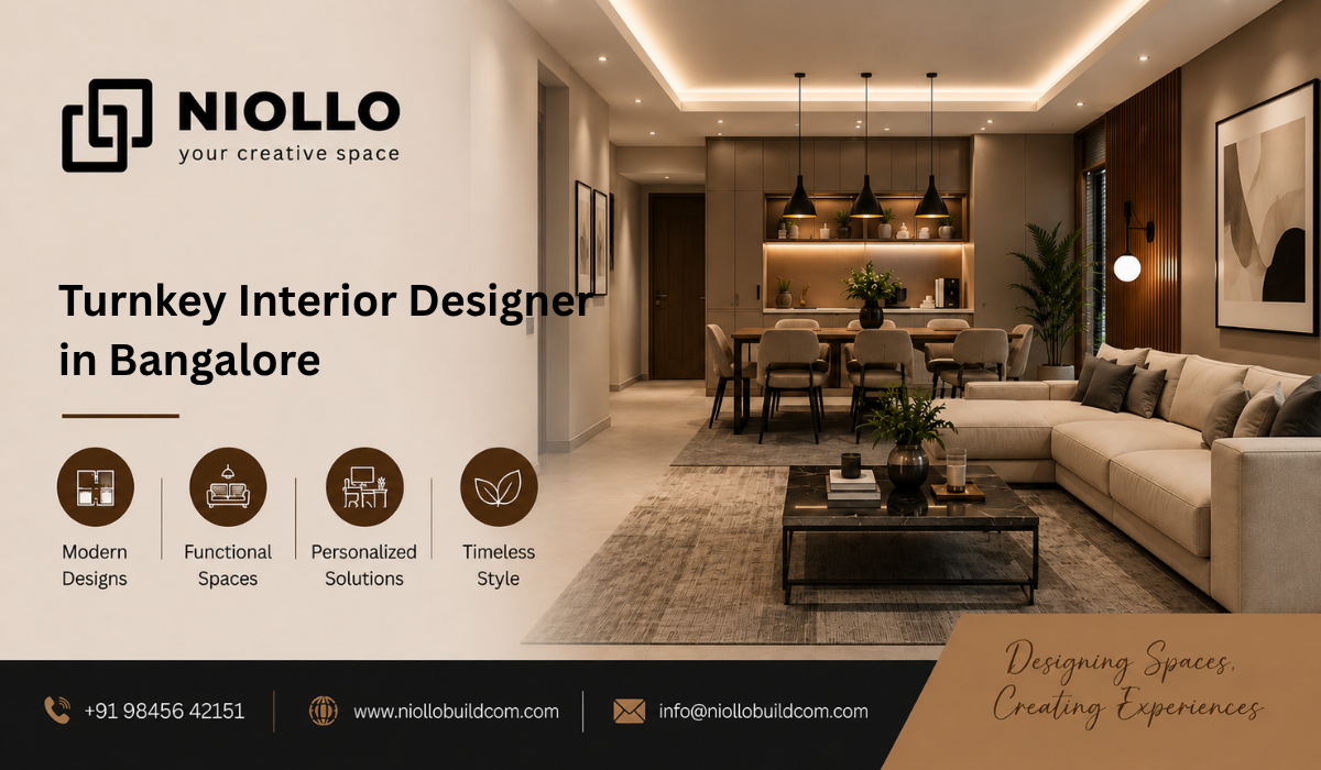 Turnkey Interior Designer in Bangalore